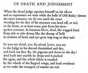Of Death and Judgement by Valentine Acland